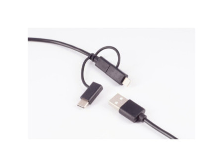 shiverpeaks Câble de données & de charge BASIC-S 3en1, 1,0 m