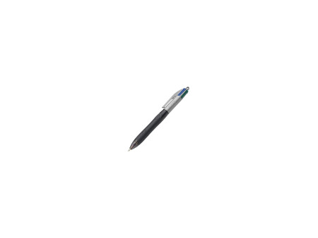 BIC Stylo à bille rétractable 4 Colours Grip Pro
