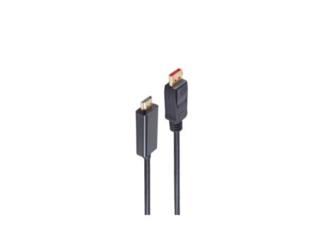 shiverpeaks Câble BASIC-S DisplayPort - HDMI 1.4, 5,0 m