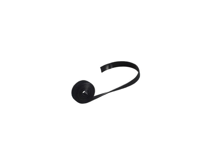 shiverpeaks BASIC-S Bande auto-agrippante, 19 mm x 1 m, noir