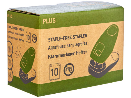 PLUS JAPAN Agrafeuse SL-112A sans agrafe, vert