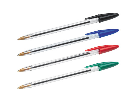 BIC Stylo à bille Cristal Original, VALUE PACK, noir