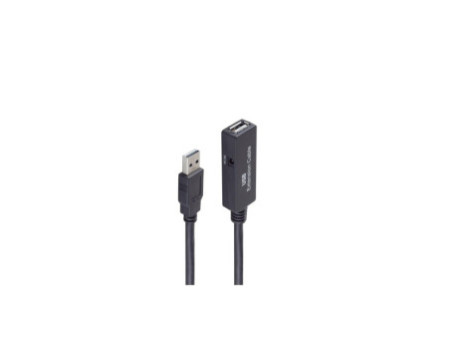 shiverpeaks Câble de rallonge BASIC-S USB 2.0 actif, 5,0 m