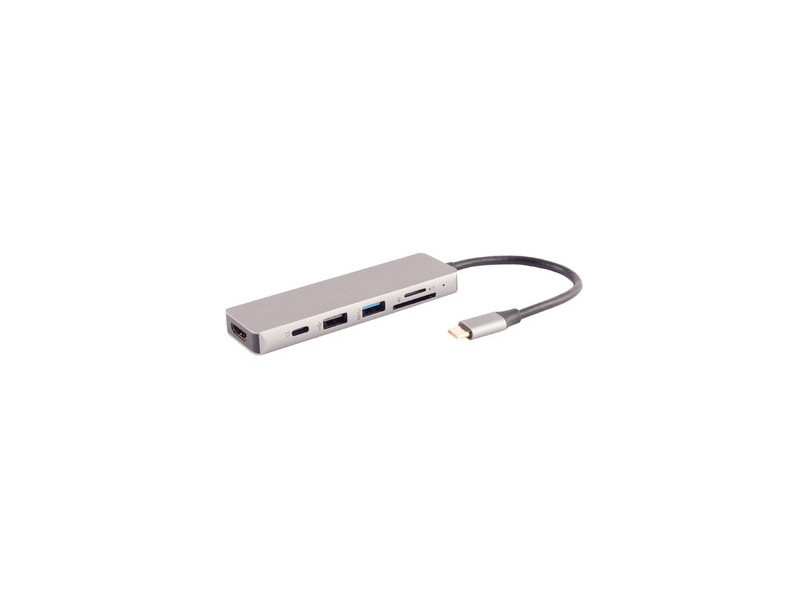 shiverpeaks Station d'accueil USB-C 6en1 BASIC-S - USB-C