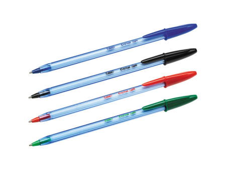 BIC Stylo à bille Cristal Soft, bleu