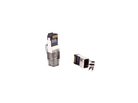 FLEXLINE Fiche RJ45 pour câble rond, cat.5-6A, blindé