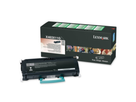 LEXMARK Toner rechargé pour LEXMARK X463/X466, noir, HC