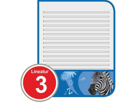 herlitz Cahier scolaire x.book, A5, linéature 3