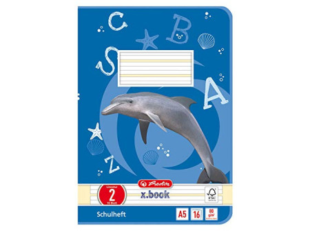 herlitz Cahier scolaire x.book, A5, linéature 4