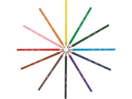 BIC KIDS Crayons de couleur Evolution ecolutions, boîte en