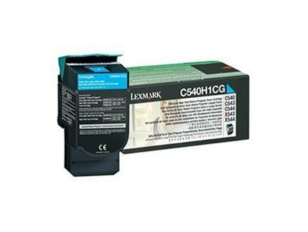 LEXMARK Toner rechargé pour LEXMARK C540/C543, cyan, HC