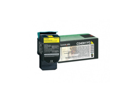 LEXMARK Toner rechargé pour LEXMARK C540/C543, jaune, HC