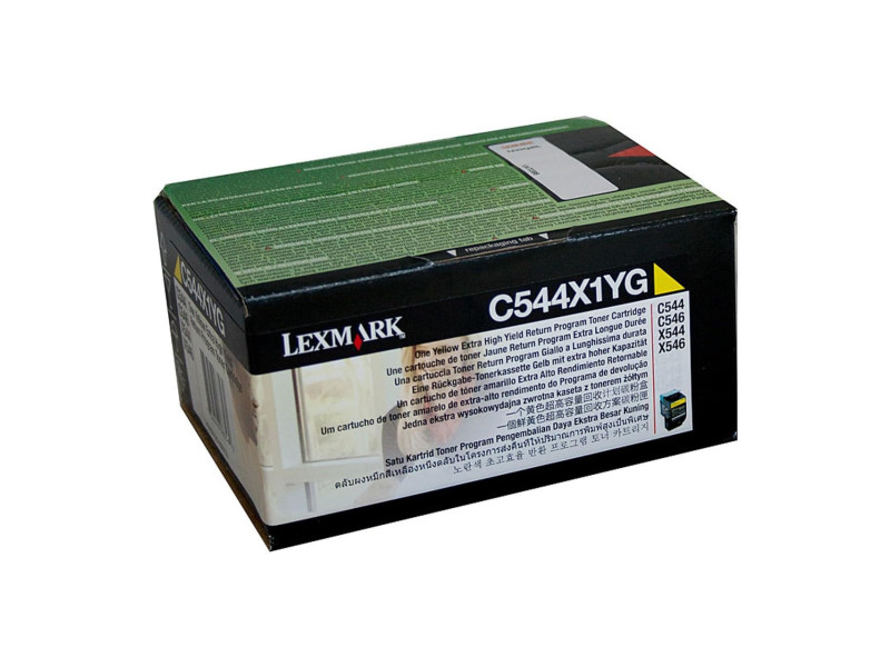 LEXMARK Toner rechargé pour LEXMARK C544/X544, jaune