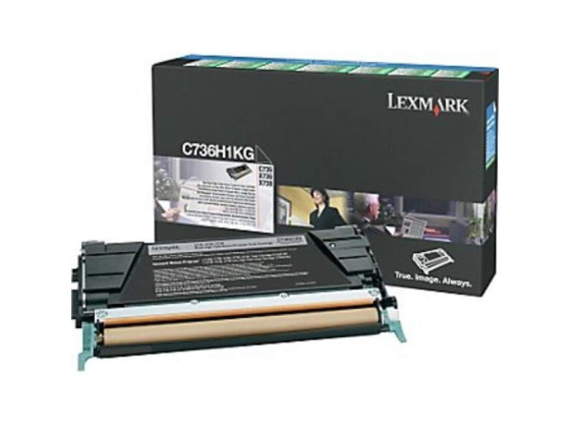 LEXMARK Toner pour LEXMARK C746/C748, noir, HC