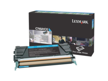 LEXMARK Toner pour LEXMARK C746/C748, cyan