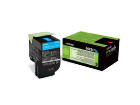 LEXMARK Toner rechargé pour LEXMARK CX310N, cyan, HC