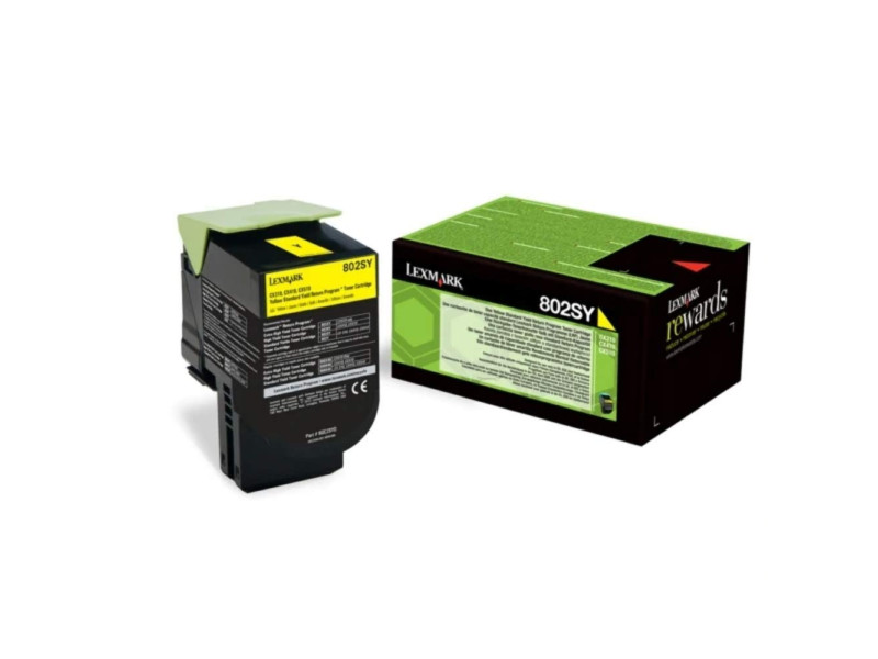 LEXMARK Toner rechargé pour LEXMARK CX310N, jaune, HC