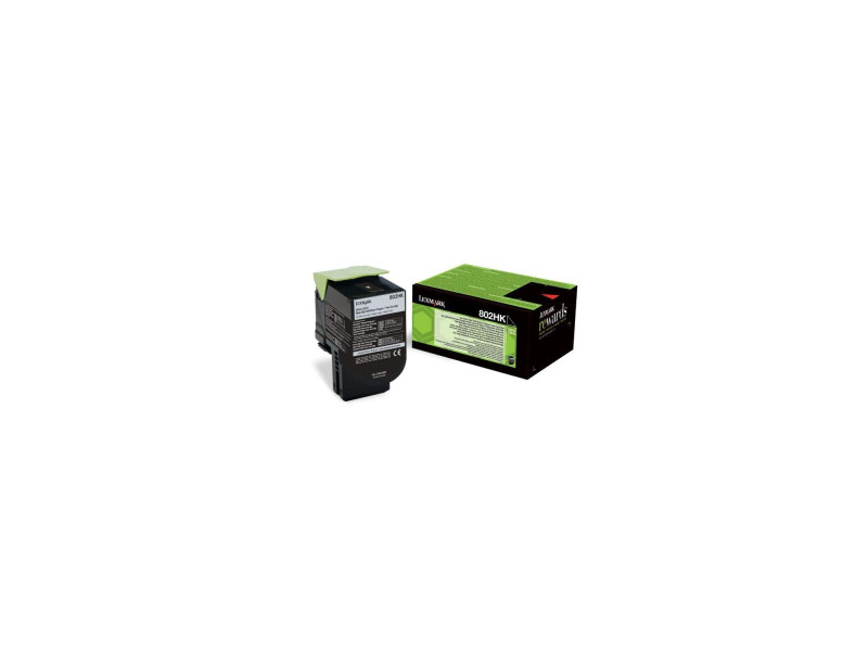 LEXMARK Toner rechargé pour LEXMARK CX410, noir, HC