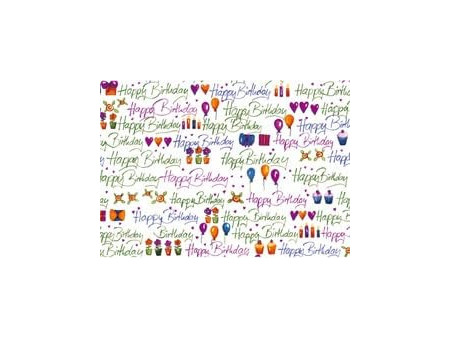 SUSY CARD Papier cadeau 'Congratulations', sur rouleau