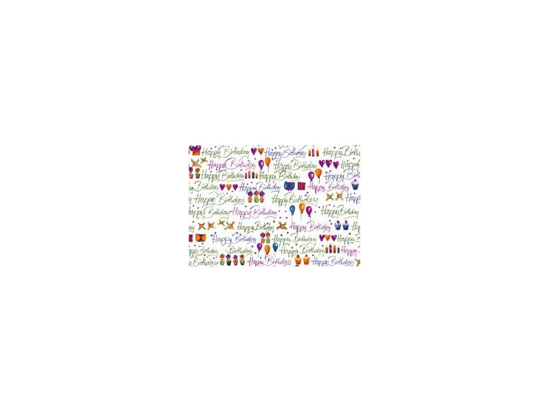 SUSY CARD Papier cadeau 'Wishes', sur rouleau