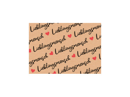SUSY CARD Papier cadeau 'Urban Nature Stripes', sur rouleau