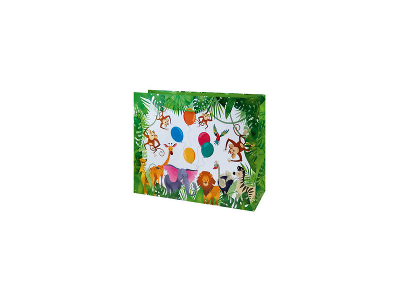 SUSY CARD Sac cadeau XXL 'Animaux de la jungle'