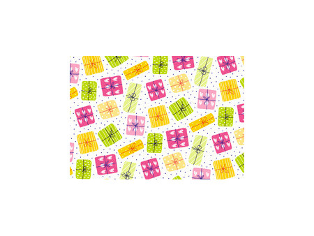 SUSY CARD Papier cadeau 'Cute animals vert', sur rouleau
