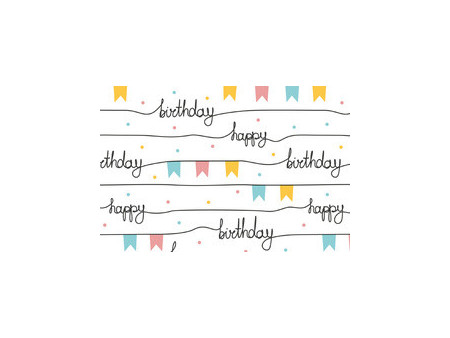 SUSY CARD Papier cadeau 'Make a wish', sur rouleau