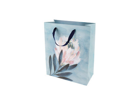 SUSY CARD Sac cadeau 'Swan lake dark blue'