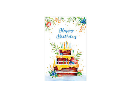SUSY CARD Carte d'anniversaire Wish and Bloom 'Flamant rose'