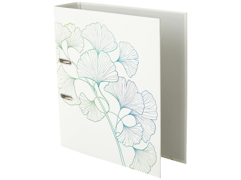 herlitz Classeur à levier à motif maX.file GREENline Ginkgo