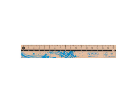 herlitz Règle en bois GREENline, 170 mm