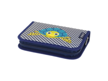 herlitz Etui scolaire 'Cute Animals Turtle', 31 pièces