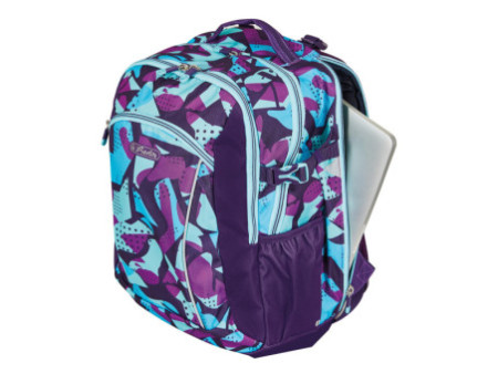 herlitz Sac à dos scolaire Ultimate 'Camo Purple'