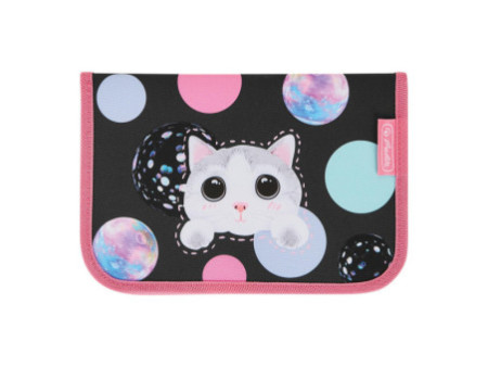 herlitz Étui scolaire 'Cute cat', 31 pièces