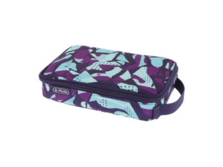 herlitz Trousse 2Go 'Camo Purple'