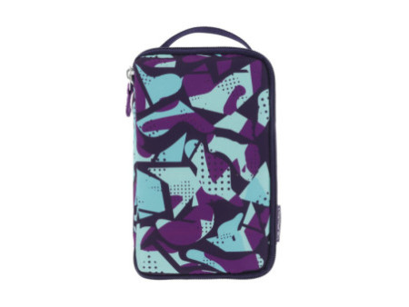 herlitz Trousse 2Go 'Camo Purple'