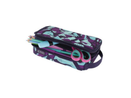 herlitz Trousse 2Go 'Camo Purple'
