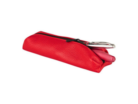 herlitz Trousse ronde Origami 'Flame red'