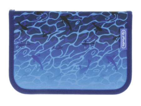 herlitz Cartable UltraLight Plus 'Blue Shark'