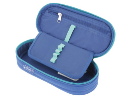 herlitz Trousse 'Dip Dye Blue'