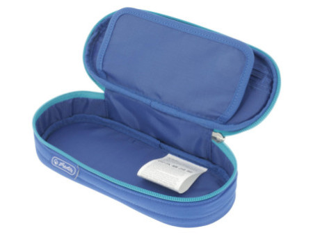 herlitz Trousse 'Dip Dye Blue'