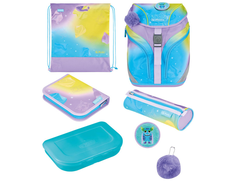 herlitz Cartable SoftLight Plus 'Little Monster'