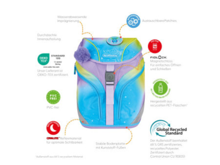 herlitz Cartable SoftLight Plus 'Little Monster'