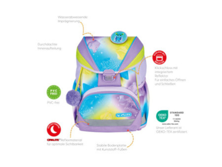 herlitz Cartable UltraLight XL Plus 'Little Monster'