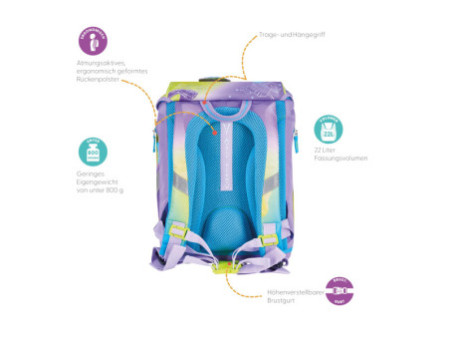 herlitz Cartable UltraLight XL Plus 'Little Monster'