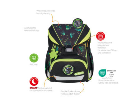 herlitz Cartable UltraLight XL Plus 'Jungle Explorer'