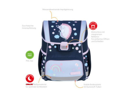 herlitz Cartable Loop Plus 'Unicorn Dreams'