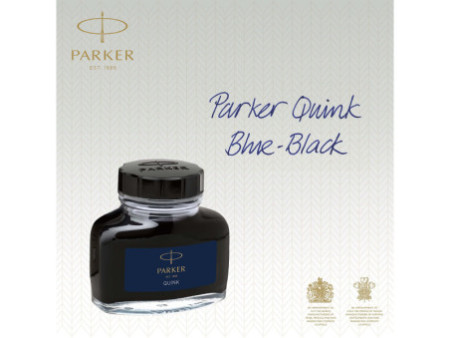 PARKER Flacon d'encre QUINK, contenu: 57 ml, bleu noir
