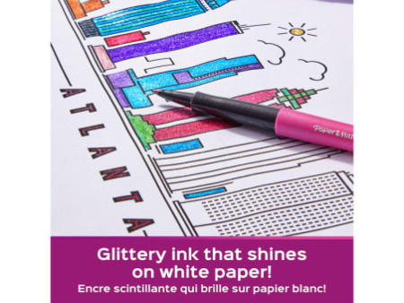 Paper:Mate Stylo feutre Flair METALLIC, blister de 12